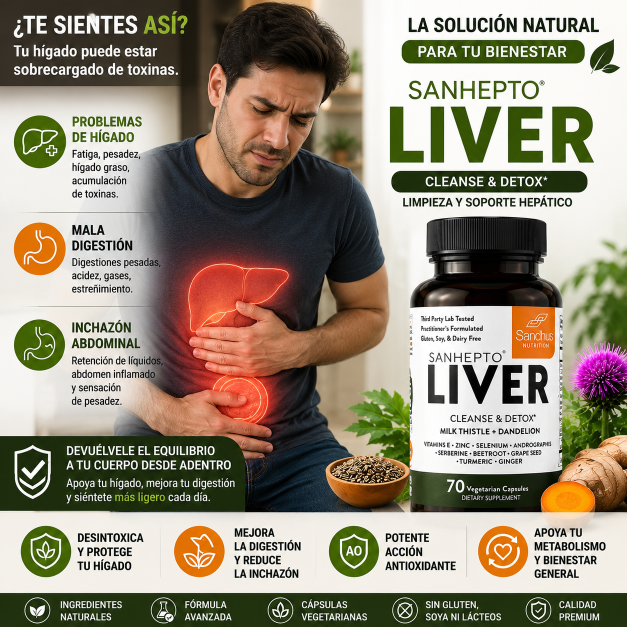 Liver Cleanse & Detox 70 CAPS