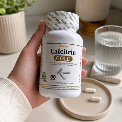 🦴 Calcitrin Gold: Fortalece tus Huesos y Articulaciones desde el Interior