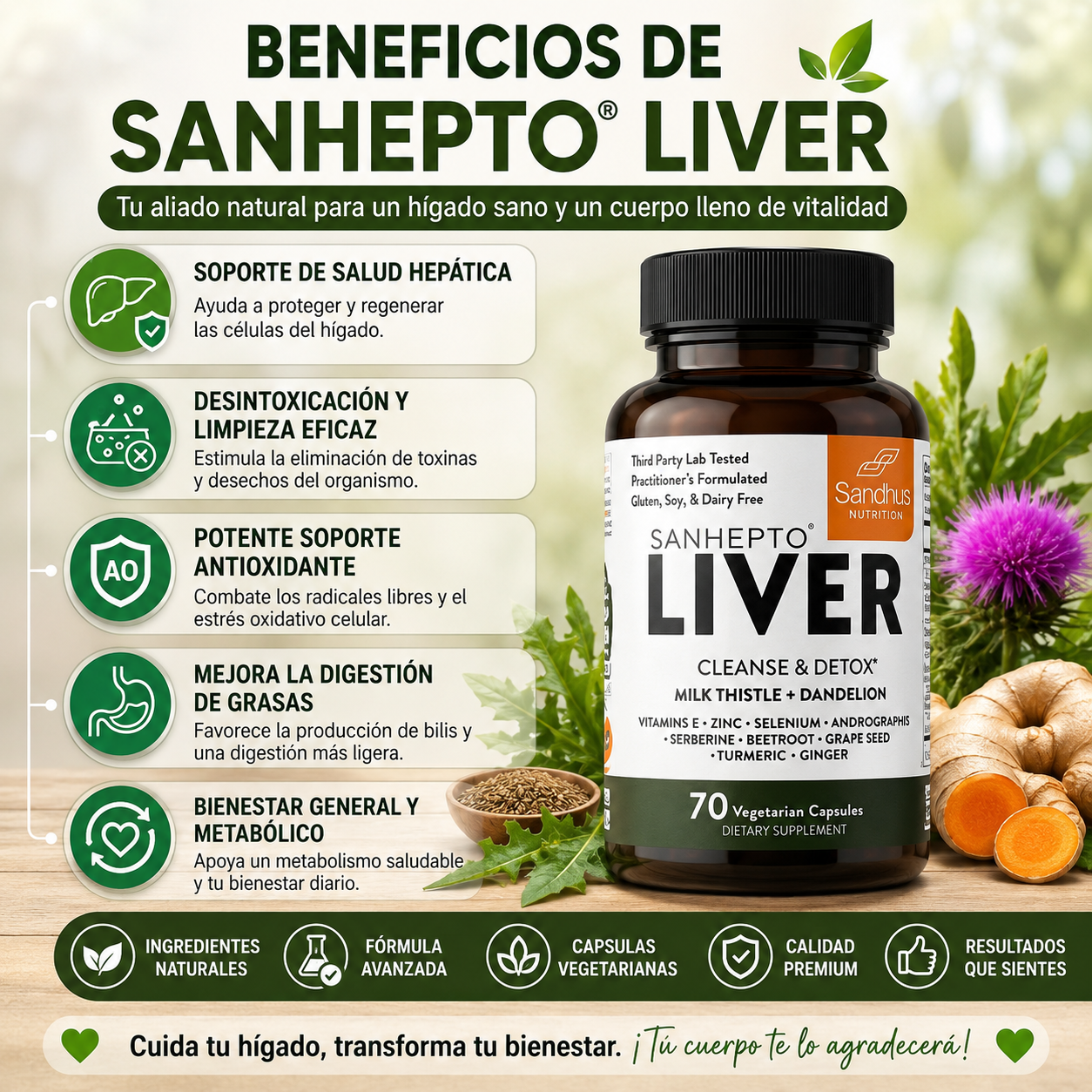 Liver Cleanse & Detox 70 CAPS