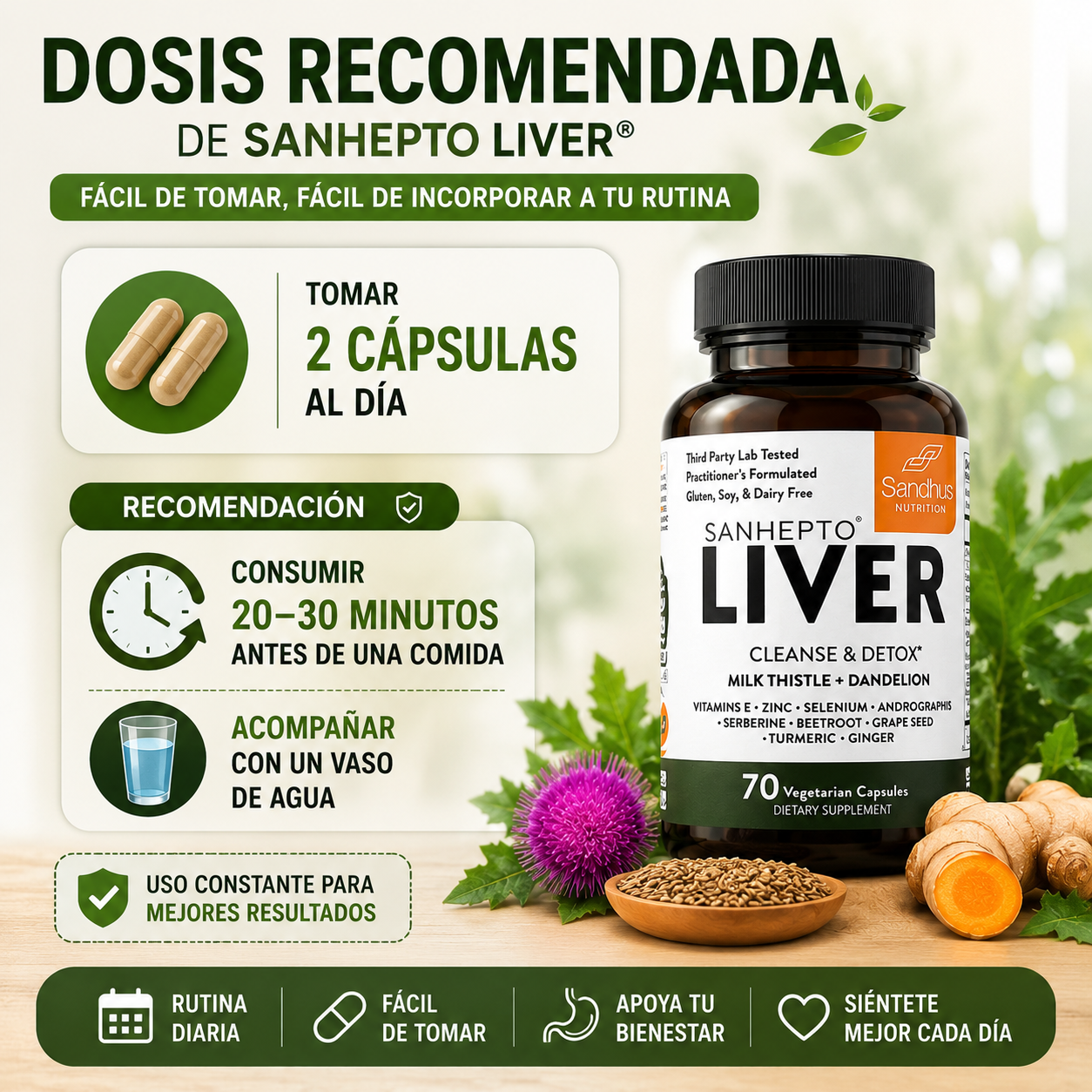 Liver Cleanse & Detox 70 CAPS