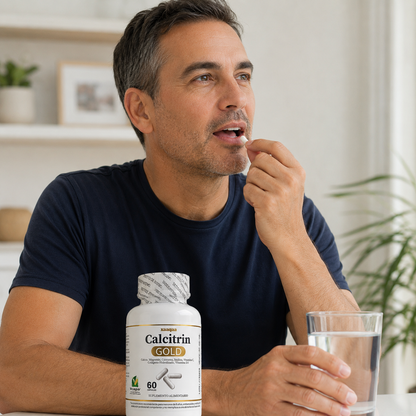 🦴 Calcitrin Gold: Fortalece tus Huesos y Articulaciones desde el Interior