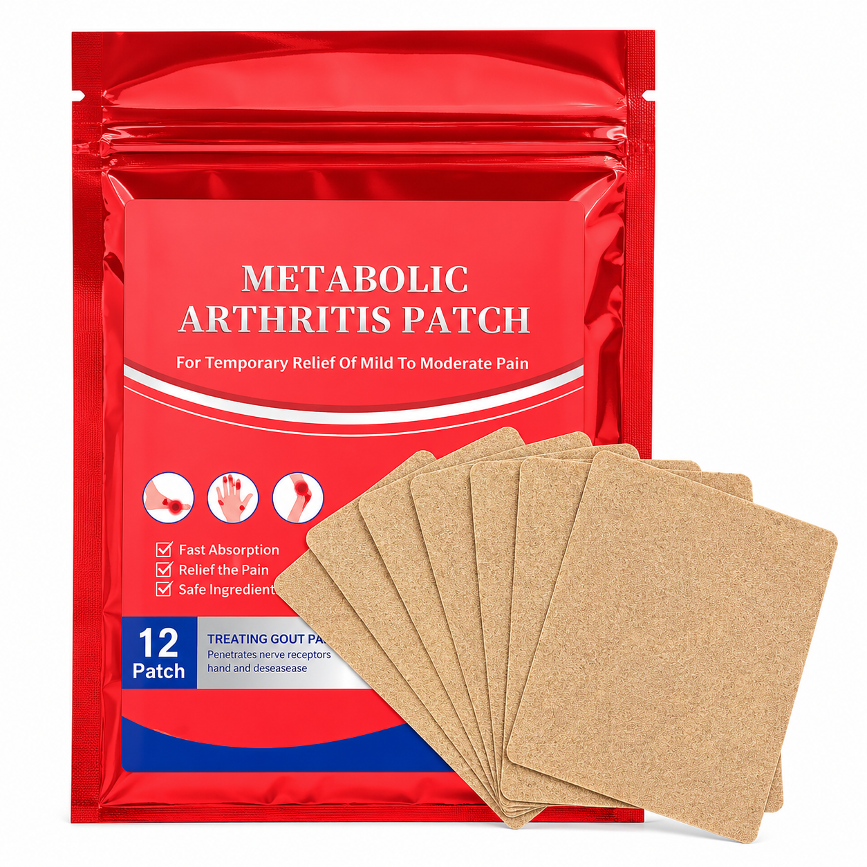 PACK de 3- Parche para Artritis ( 36un)