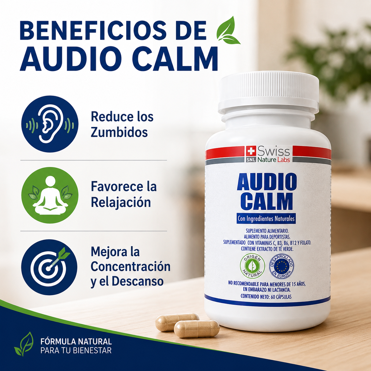 🔇 AUDIO CALM – Recupera el Silencio y la Tranquilidad que Mereces